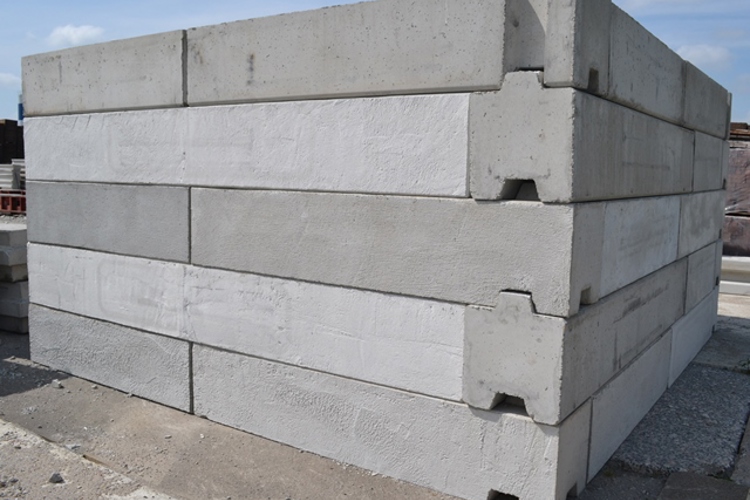 h-blokken - dam beton