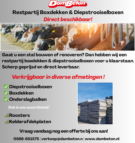Restpartij Boxdekken & Diepstrooiselboxen