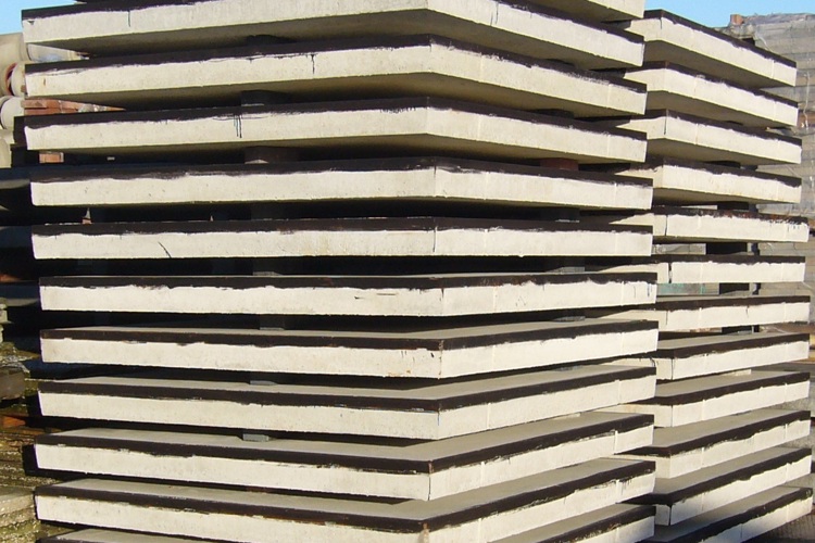 Industrieplaten met stalen hoekrand - Dam Beton