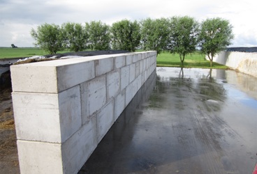 Megablokken van beton