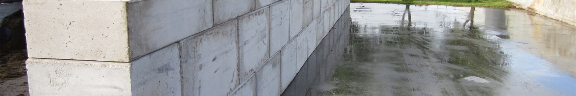 Megablokken Van Beton Dam Beton