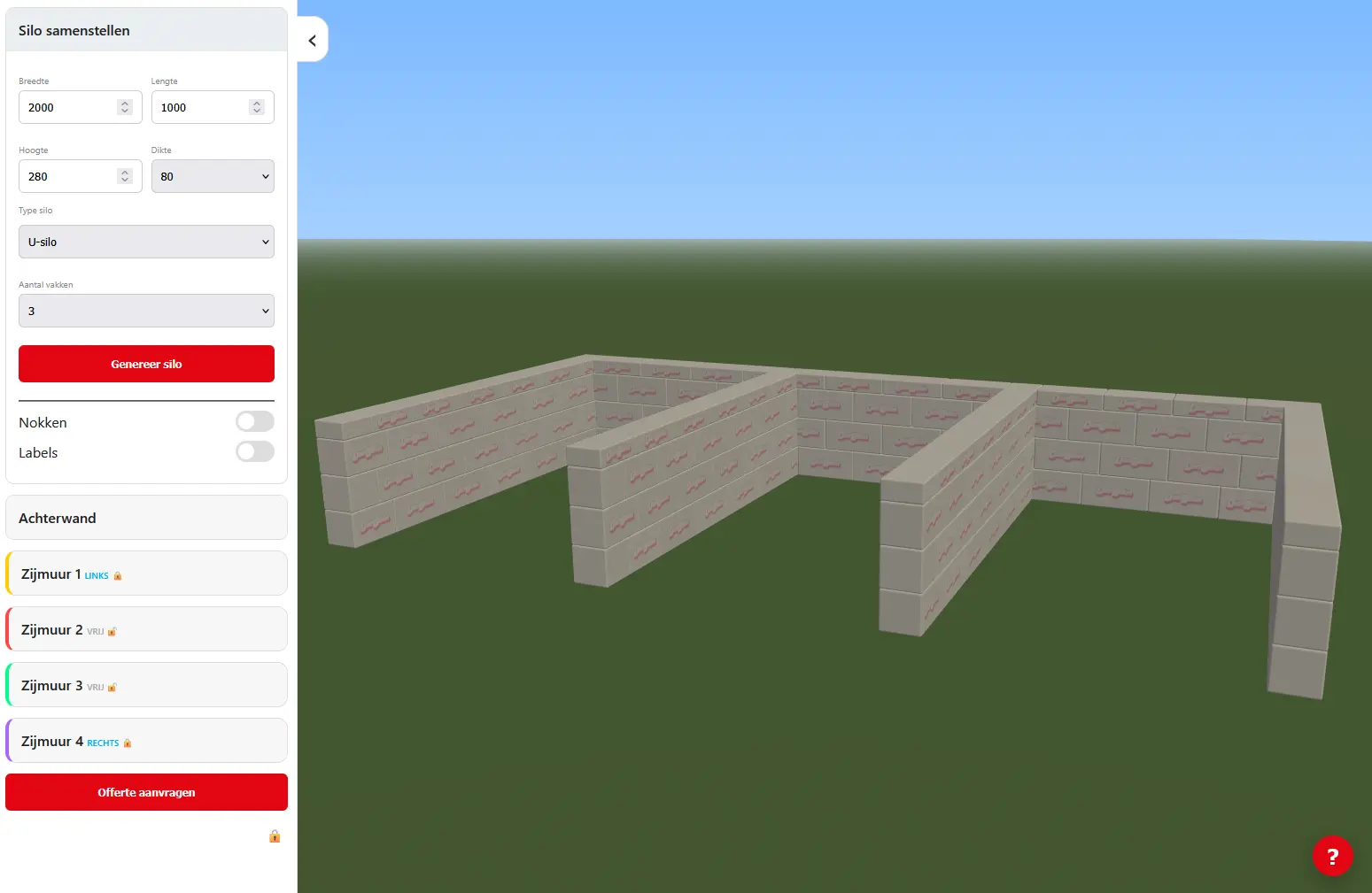 Dambeton Sleufconfigurator